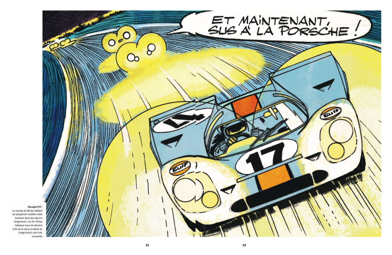 Article sur Michel Vaillant dans la revue Christophorus de Porsche - 3