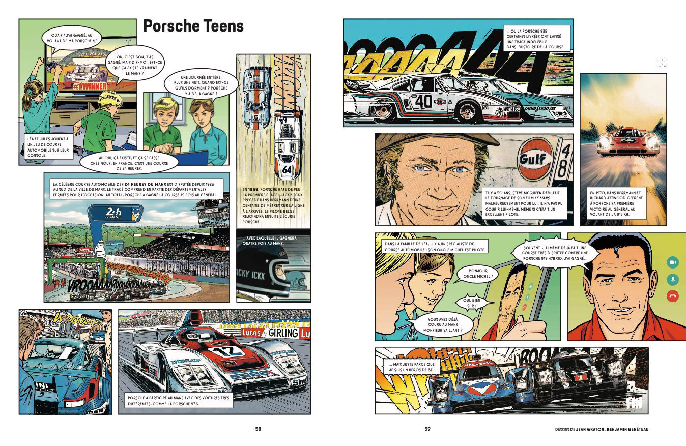 Article sur Michel Vaillant dans la revue Christophorus de Porsche - 6