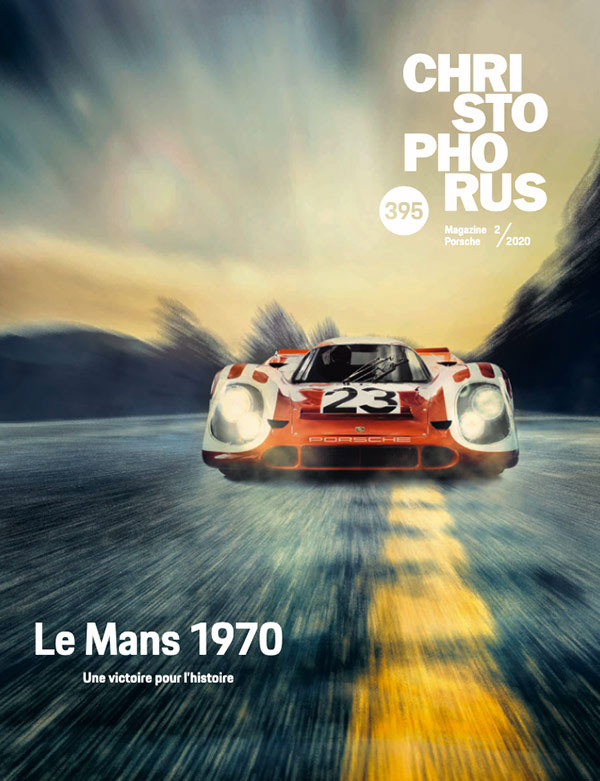 Article sur Michel Vaillant dans la revue Christophorus de Porsche