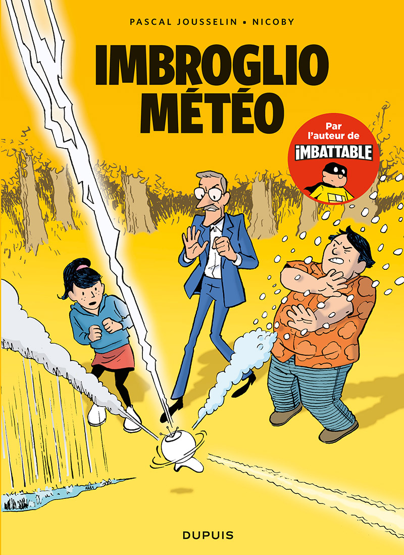 Lancement et dédicace de la bd Imbroglio Meteo avec Pascal Jousselin et Nicoby à Rennes 