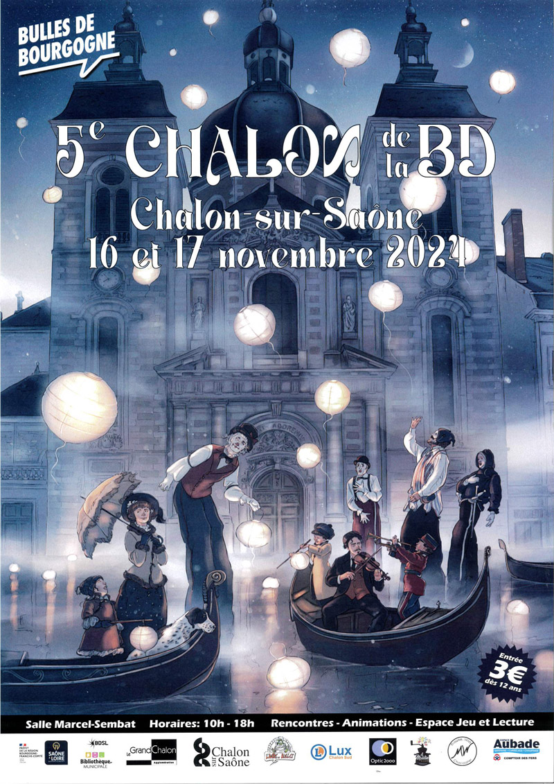 Salon de la BD à Chalon-sur-Saône