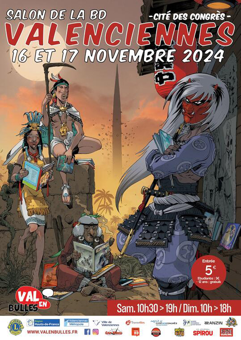 Val en bulles, Salon International de la BD à Valenciennes