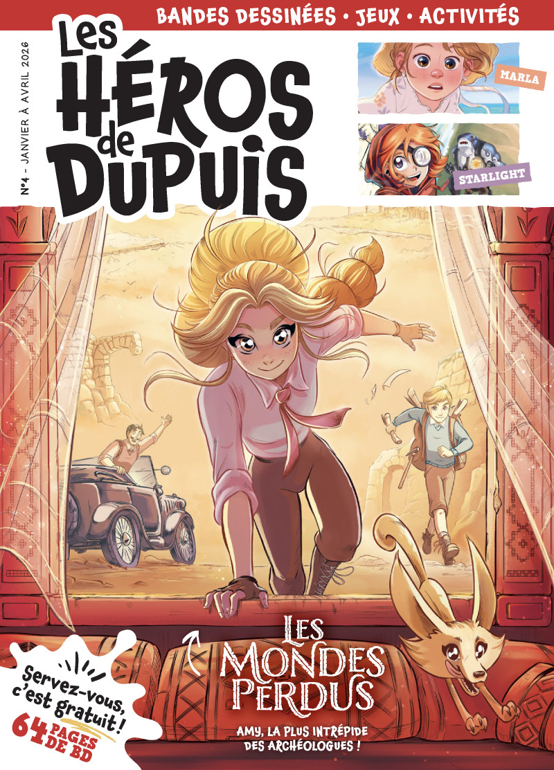 Catalogue «&nbsp;Les héros de Dupuis&nbsp;» (janv. à avr. 2026)
