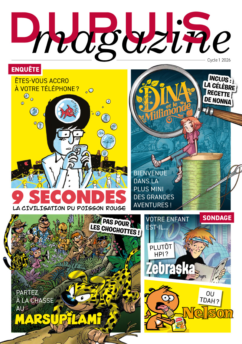 Dupuis Magazine janvier et février 2026