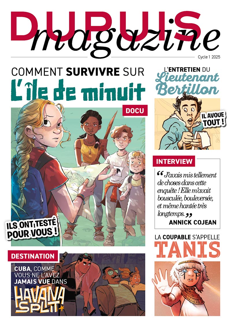 Dupuis Magazine janvier et février 2025