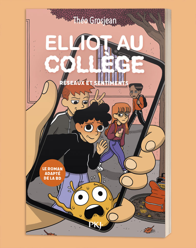 Le tome 2 du roman Elliot au collège est disponible