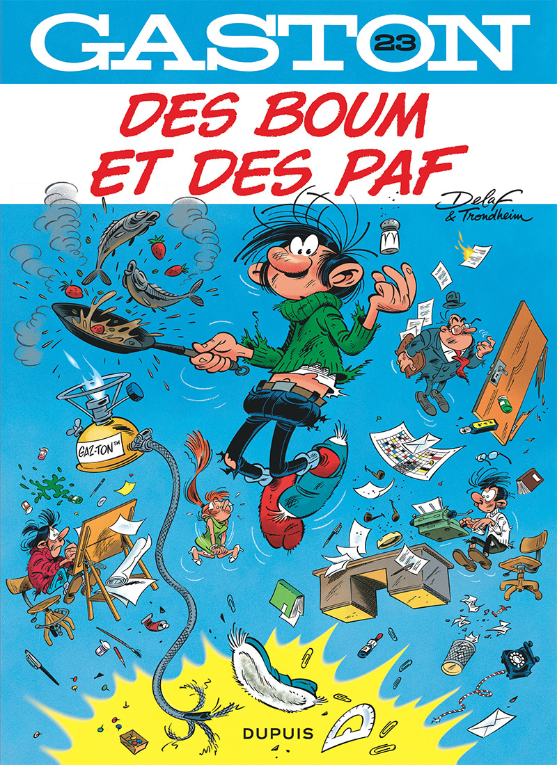 Gaston&nbsp;: tournée dédicaces de Delaf et Trondheim