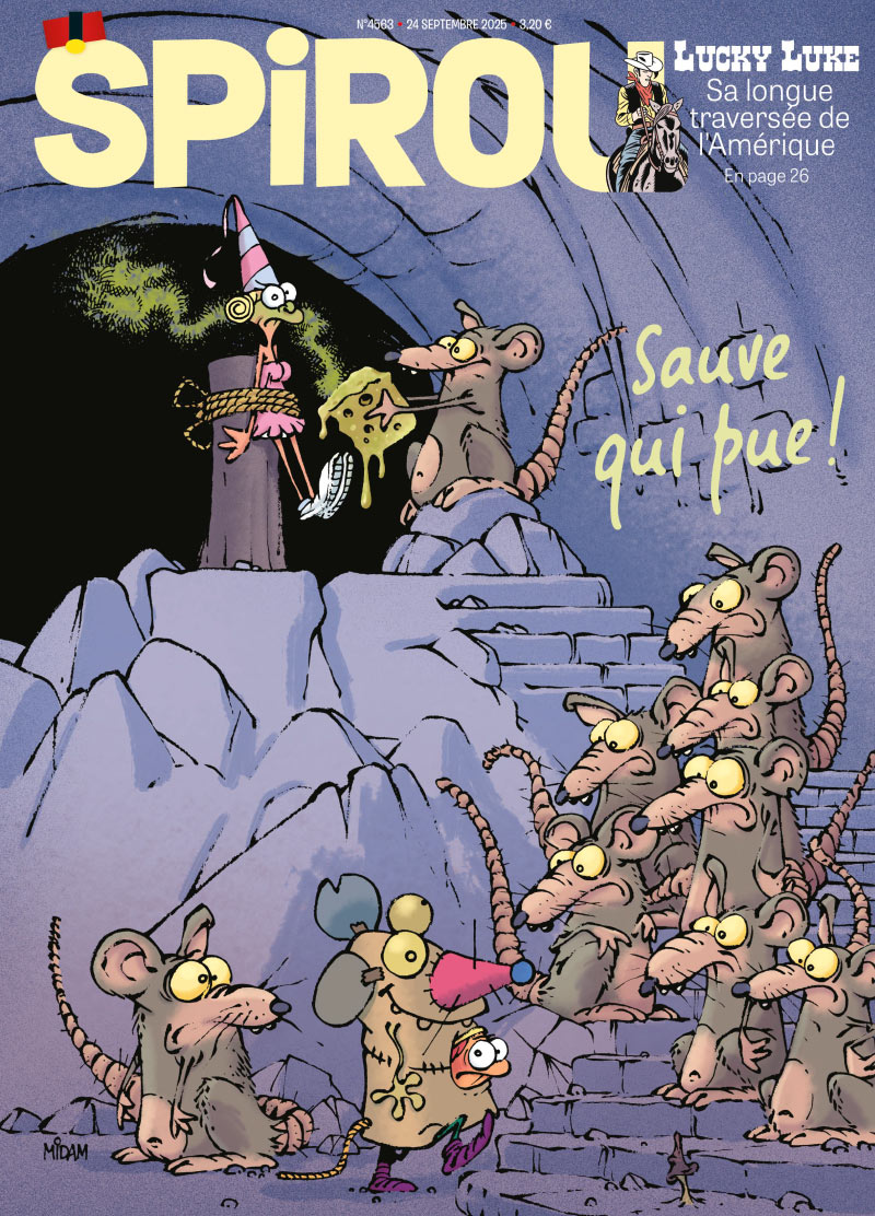 Cette semaine dans le journal Spirou