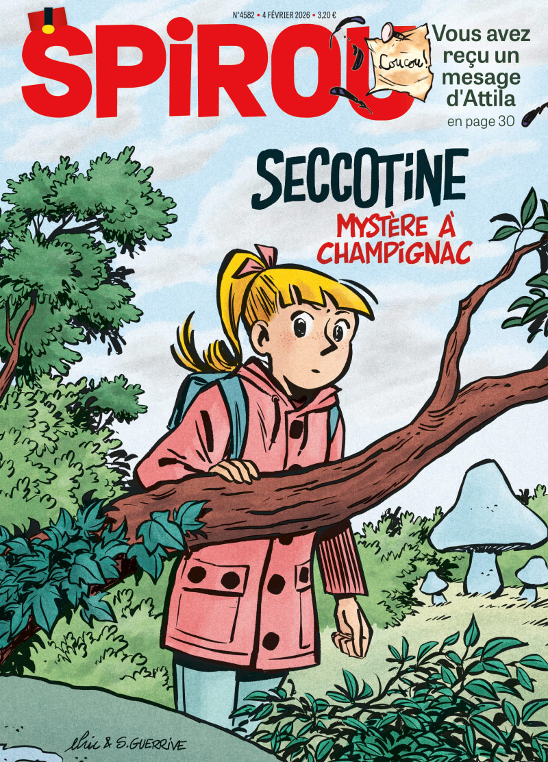 Cette semaine dans le journal Spirou