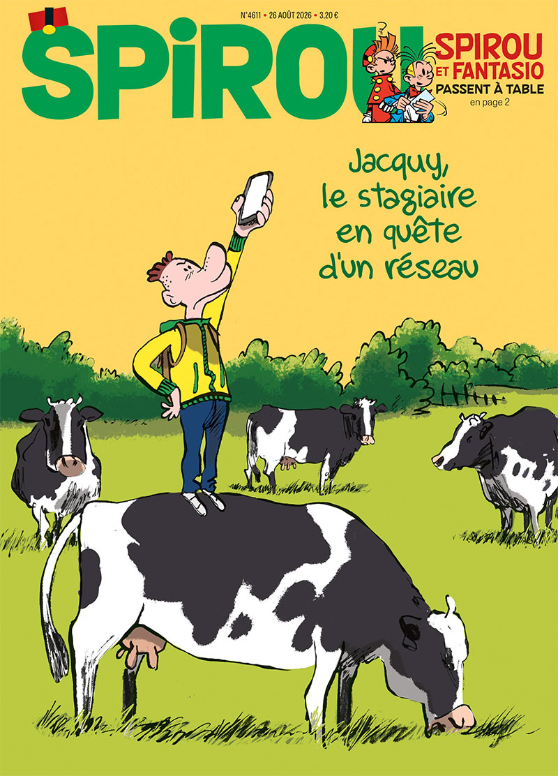 Cette semaine dans le journal Spirou
