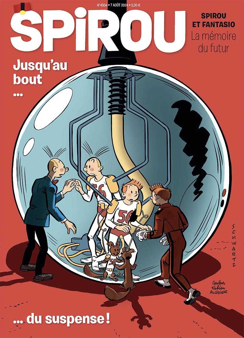 Le journal <i>Spirou</i> n°4504