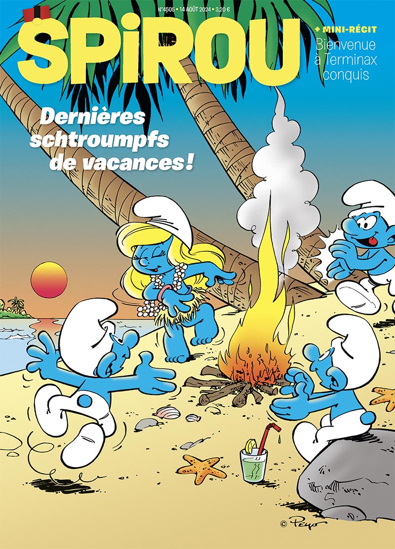 Le journal <i>Spirou</i> n°4505