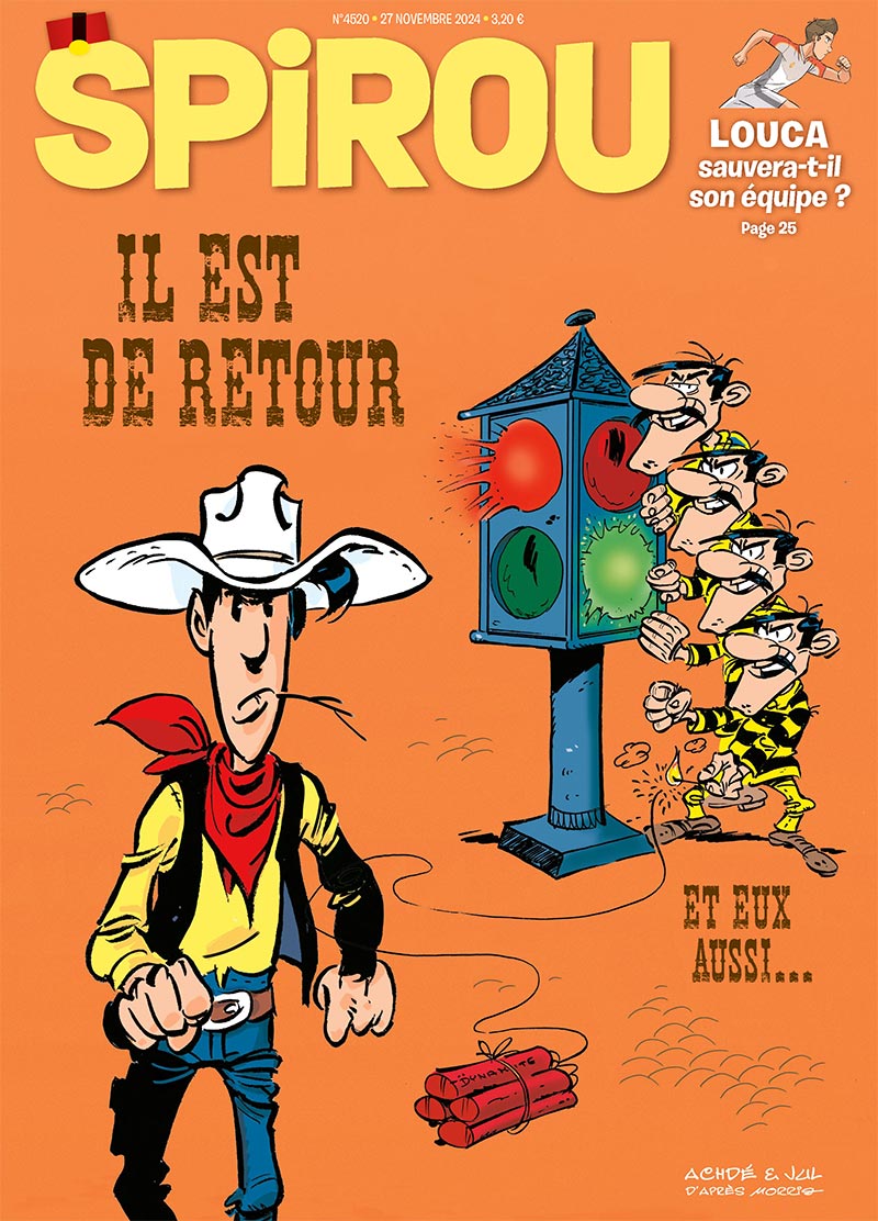 Cette semaine dans le journal <i>Spirou</i>