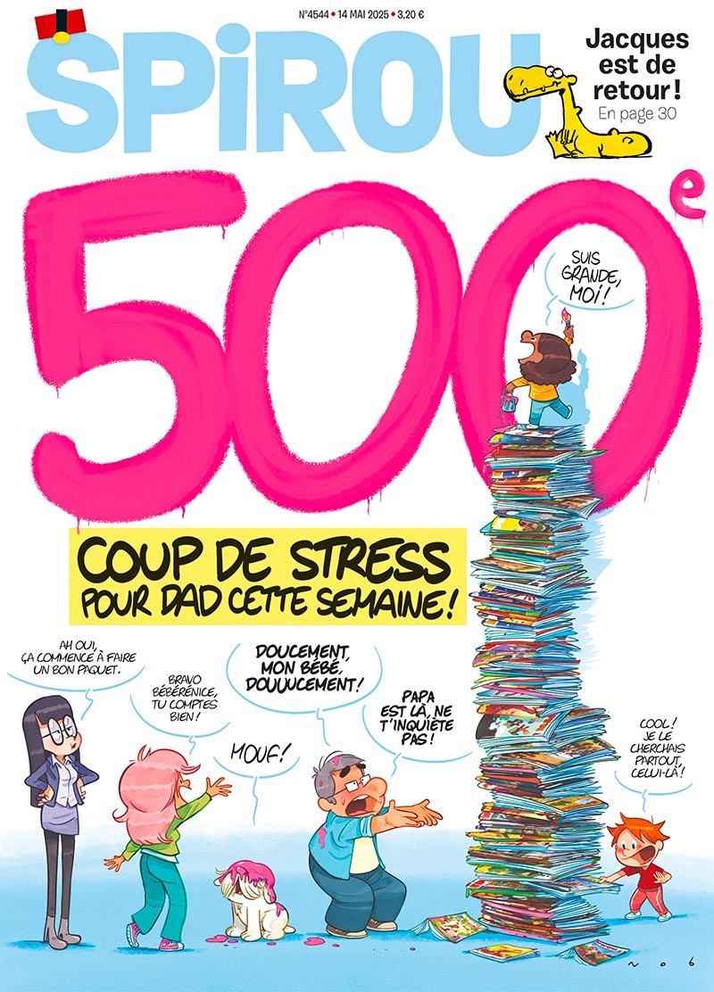Cette semaine dans le journal Spirou