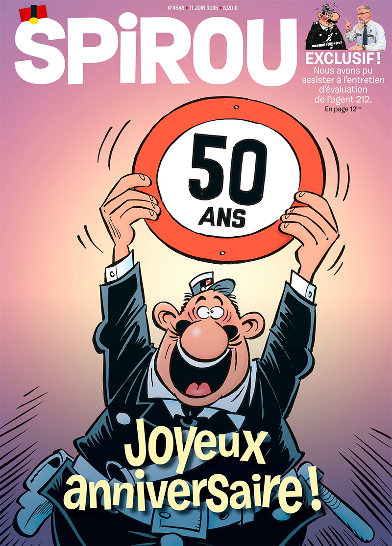 Cette semaine dans le journal Spirou