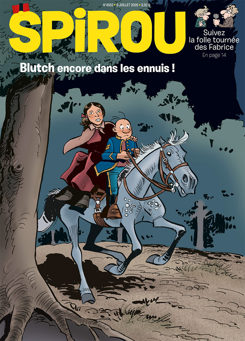 Cette semaine dans le journal Spirou