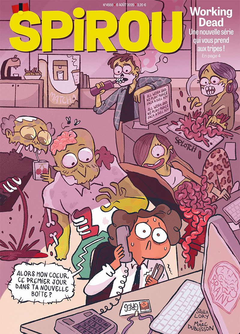 Cette semaine dans le journal Spirou