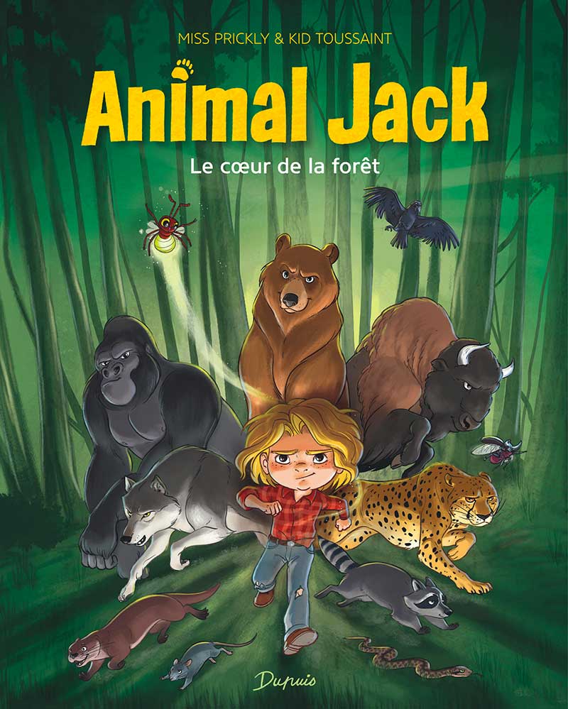 Lisez gratuitement le tome 1 de la série jeunesse Animal Jack !