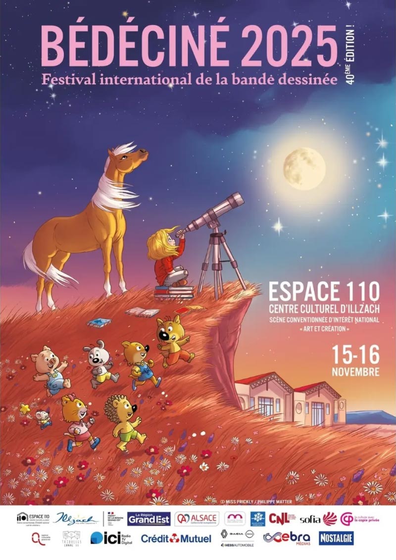 Carbone en dédicace au Festival Bédéciné d'Illzach