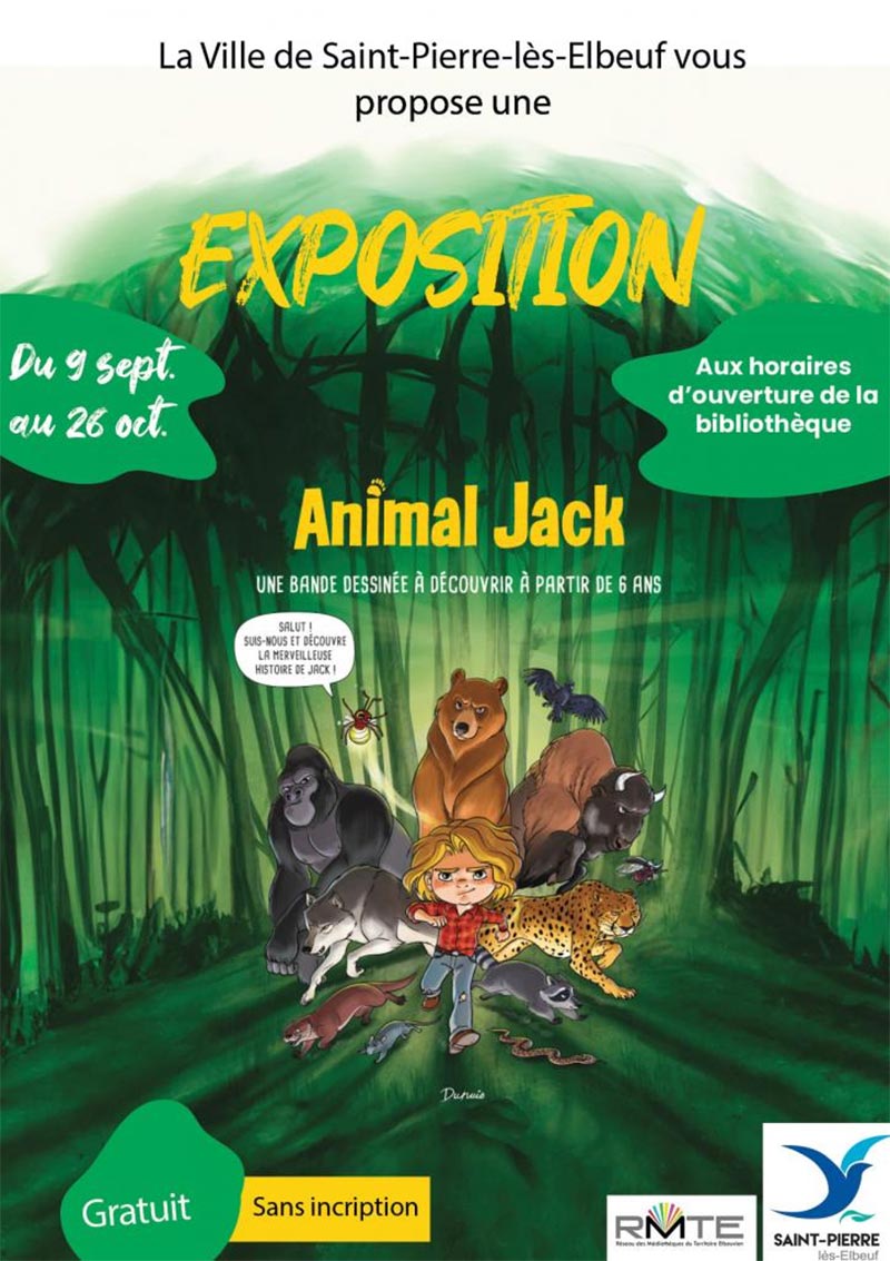 Expo <i>Animal Jack</i> à Saint-Pierre-lès-Elbeuf