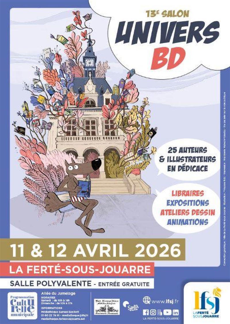 13e édition Salon Univers BD à La Ferté sous Jouarre