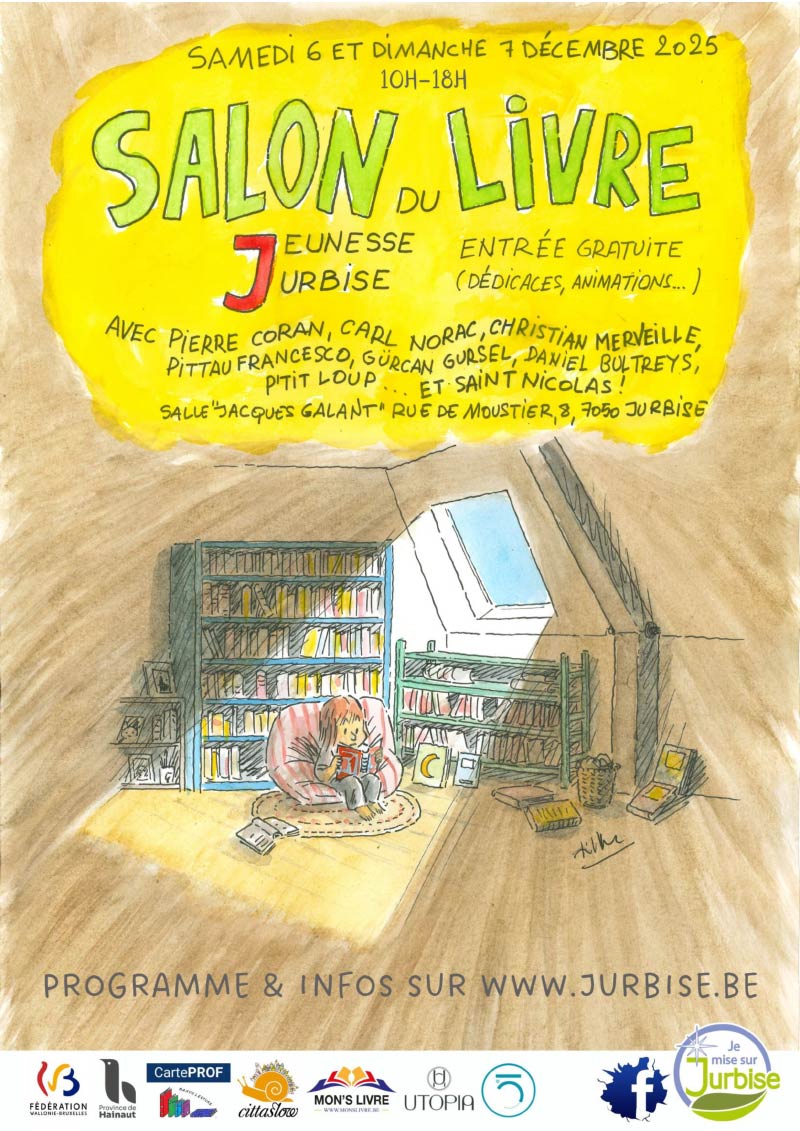 Salon du livre jeunesse à Jurbise