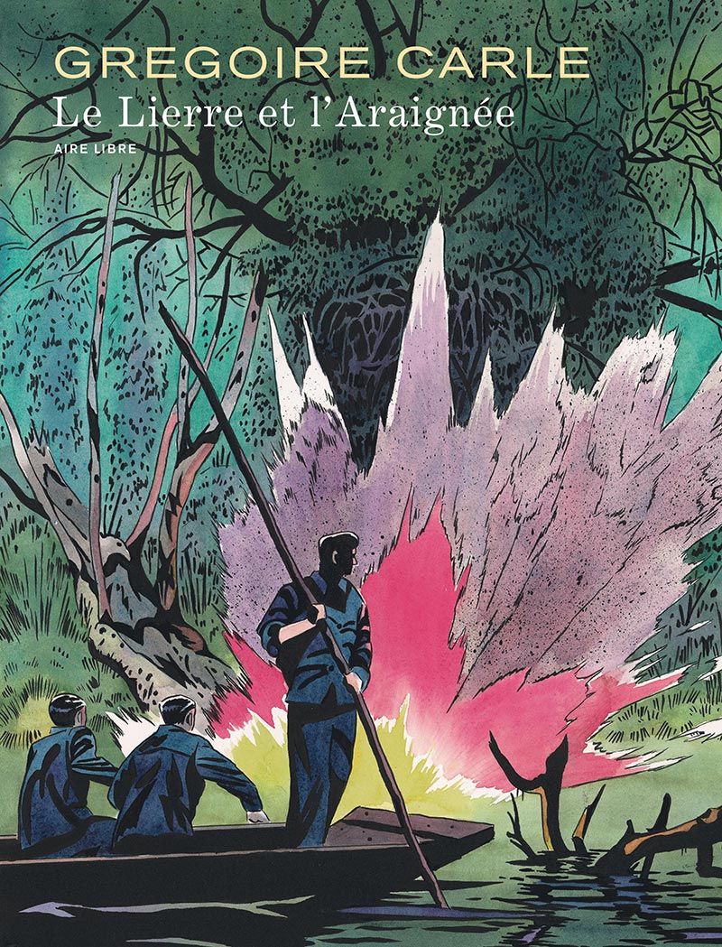 Carle (Le lierre et l'Araignée) en dédicace à Paris