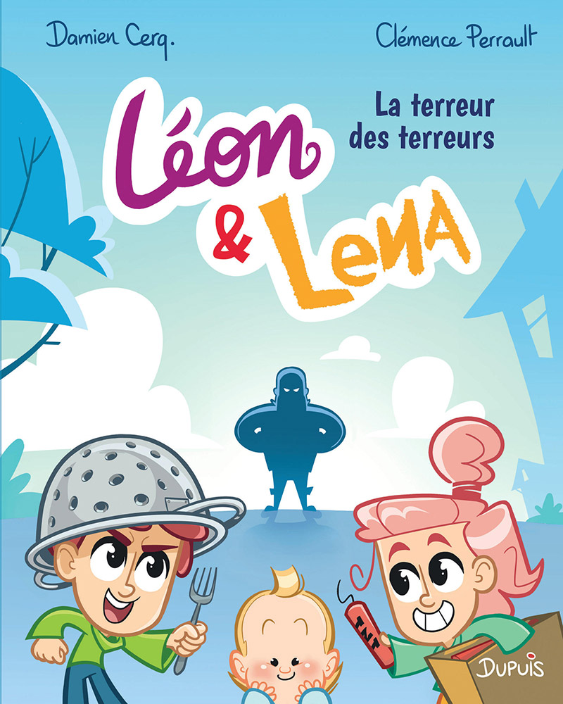 Clémence Perrault et Damien Cerq. (<i>Léon & Lena</i>) en dédicace à Cholet