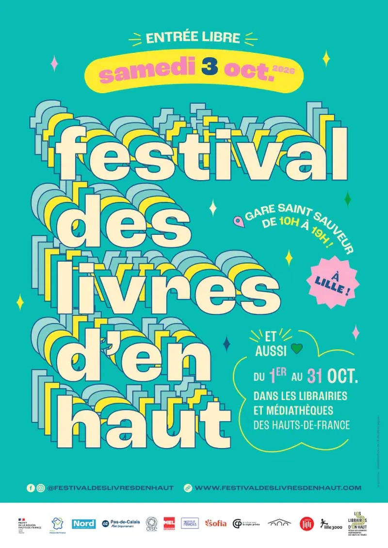 Festival des livres d'en haut à Lille