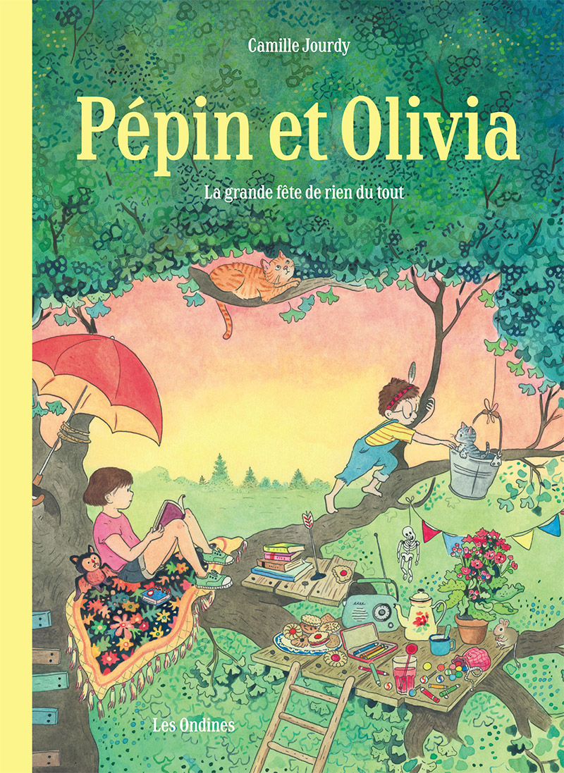 <i>Pépin et Olivia</i> en sélection pour le prix Jeunesse ACBD