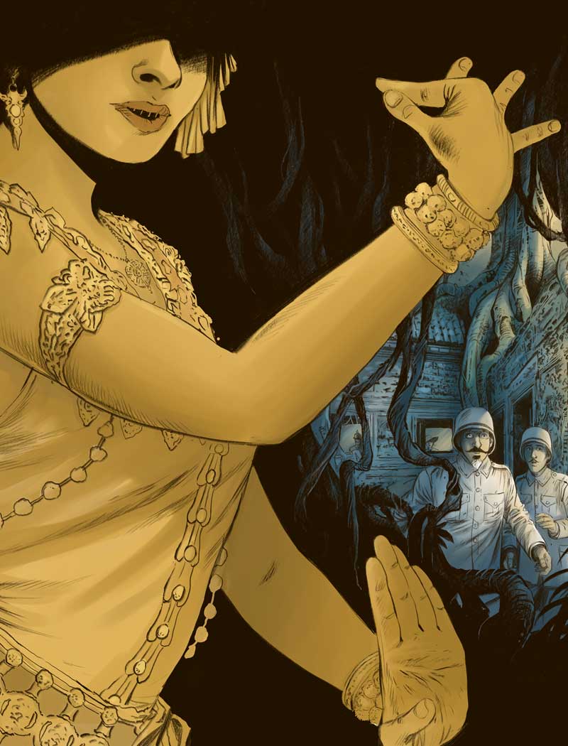 La danseuse aux dents noires