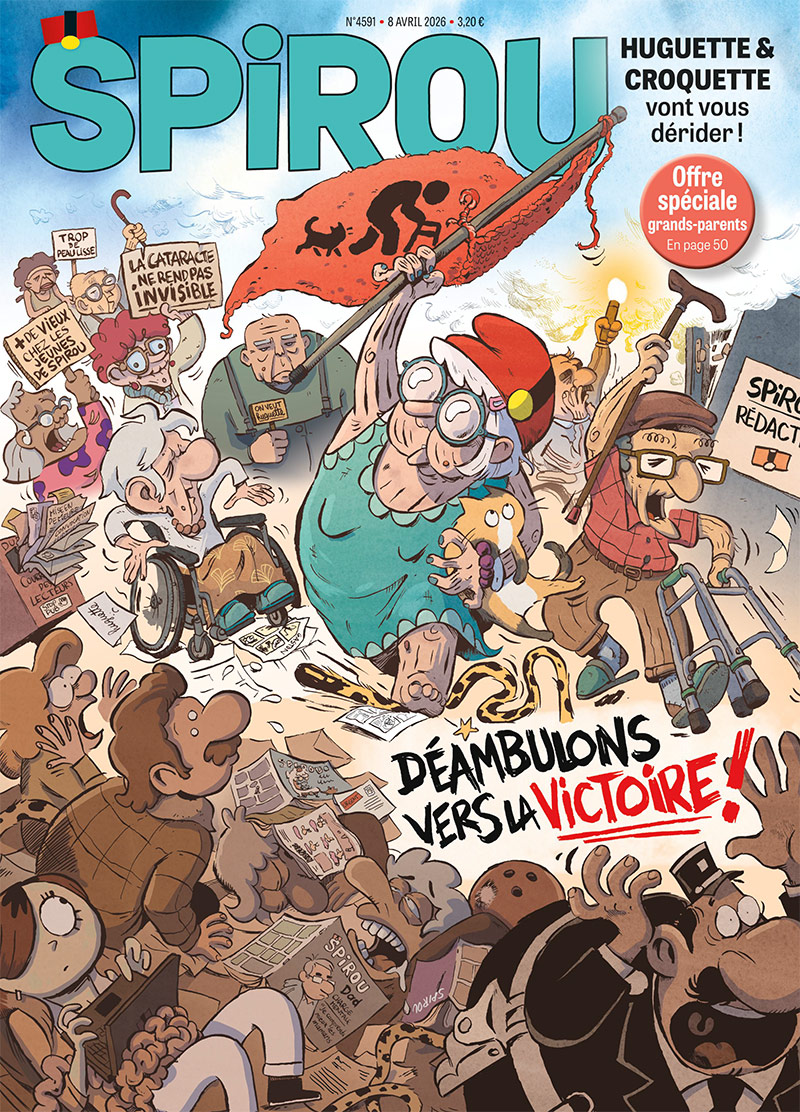 Le journal Spirou n°4591 du 8 avril