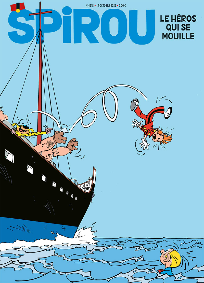 Le journal Spirou n°4618 du 14 octobre