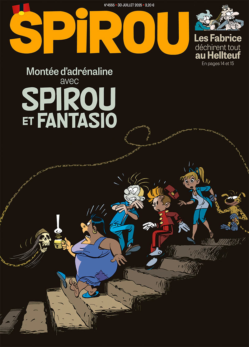 Le journal Spirou n°4555 du 30 juillet