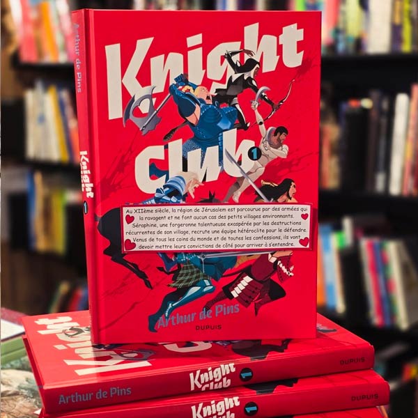 Knight Club T1 librairies_charlemagne - Instagram